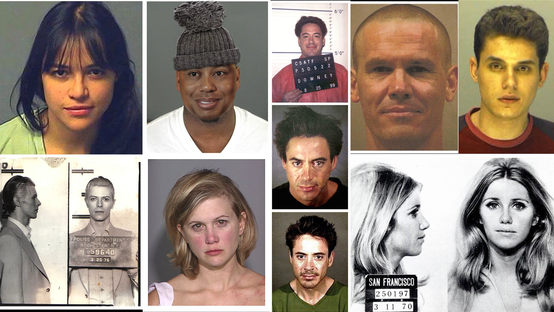 Celebrity Mugshots