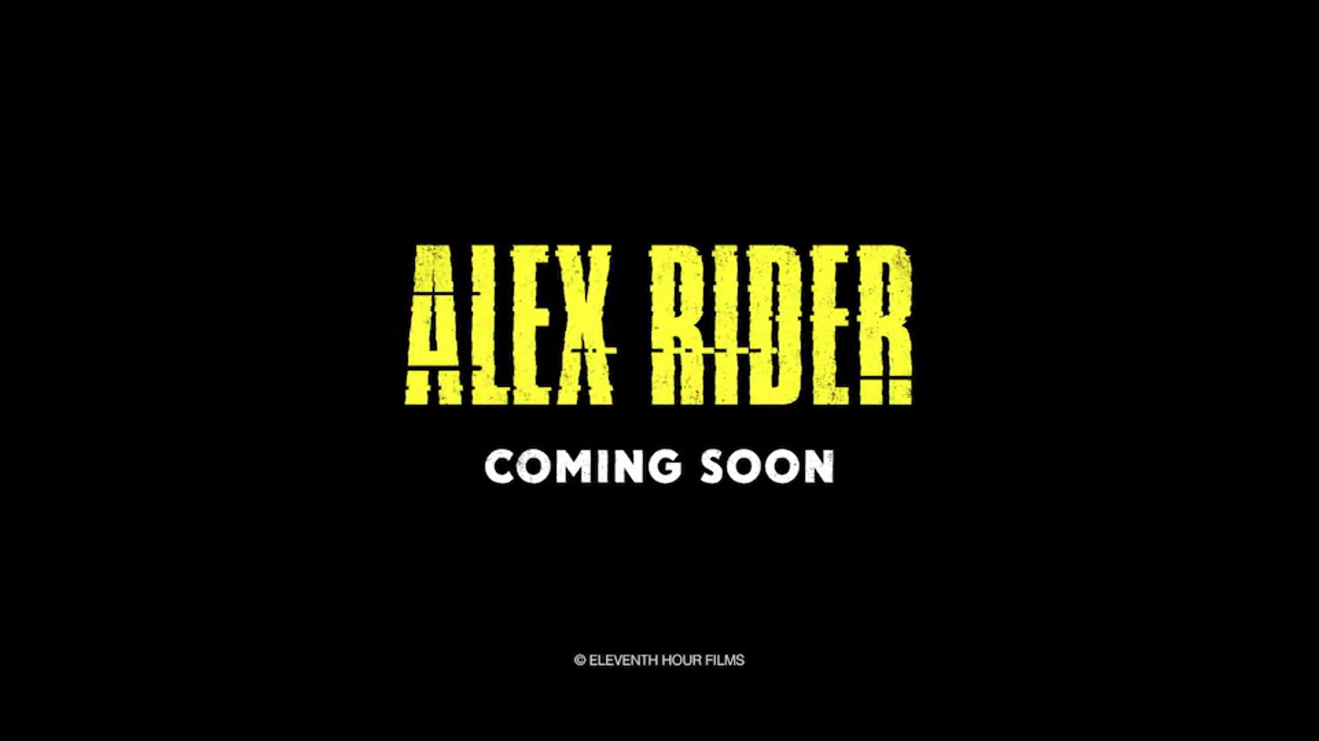 Alex Rider - Teaser