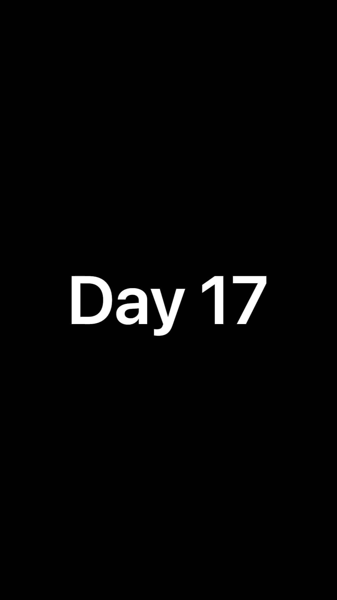Day 17 on Vimeo