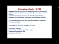 Overview of SAP PM module