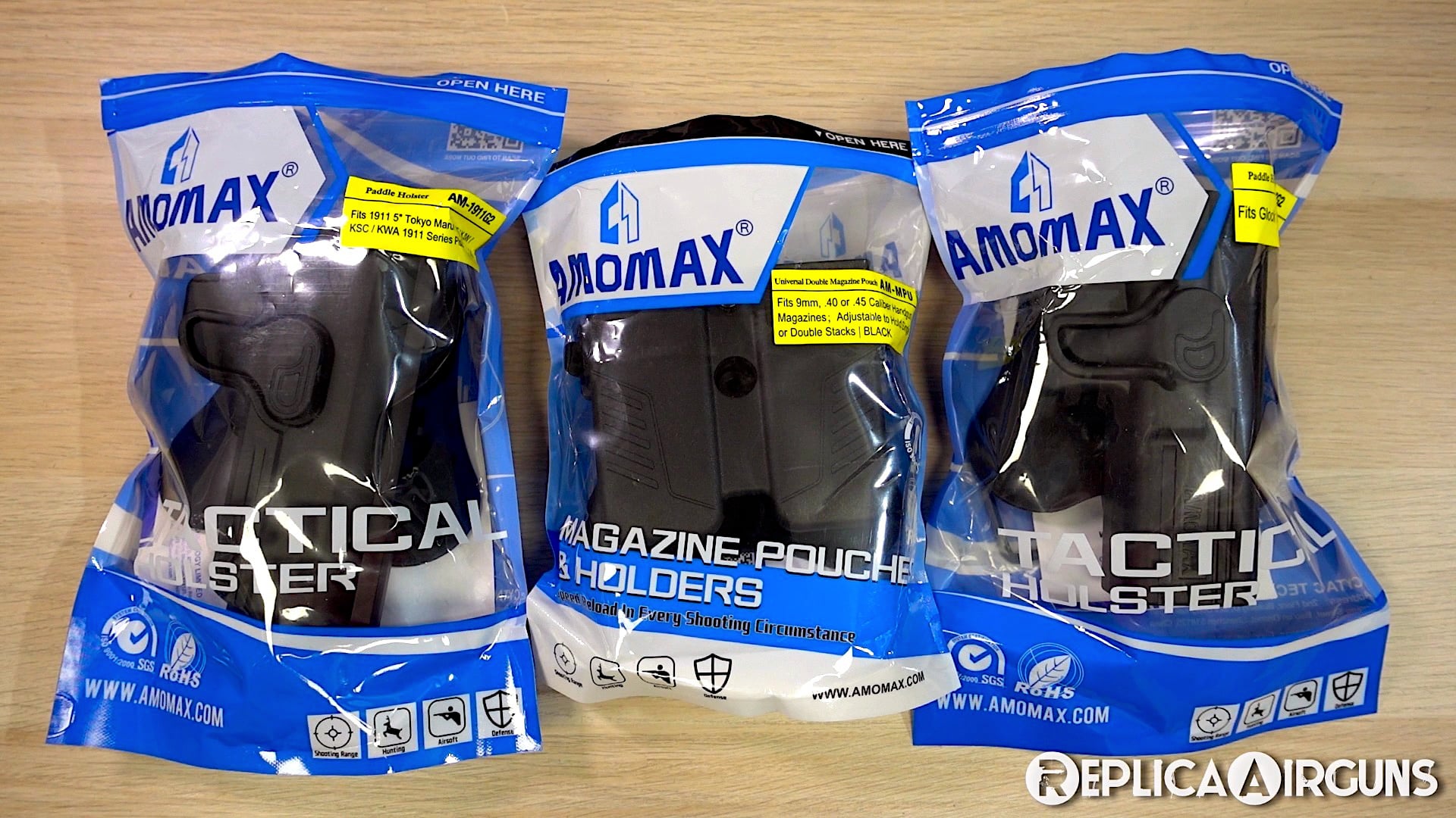 Amomax Airsoft Airgun Holster Update Review