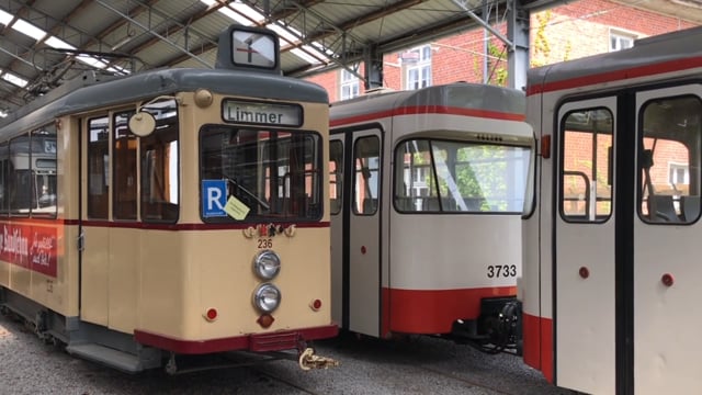 Besuch Hannoversches-Straßenbahn-Museum