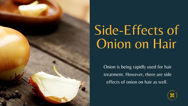 Side Effects of Onion on Hair You Don't Know yet | Hanoor