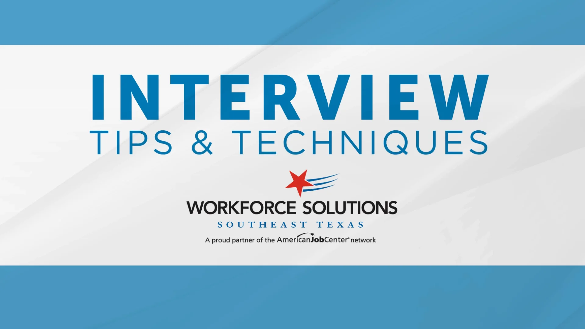 Interview Tips on Vimeo