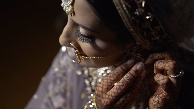 Still from Jasprit & Amans next day edit by Happy Soul Films, Toronto wedding videographers