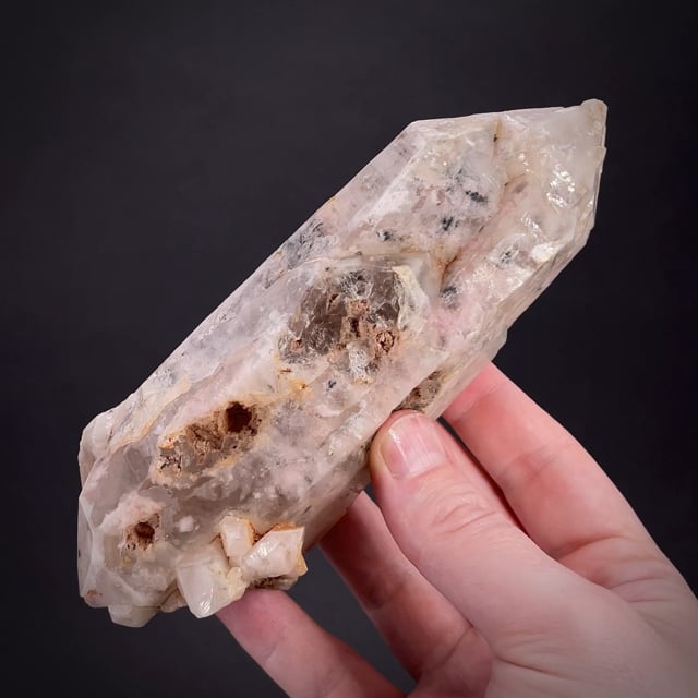 Large DT Quartz with Montmorillionite inclusions (Reynolds Coll.)