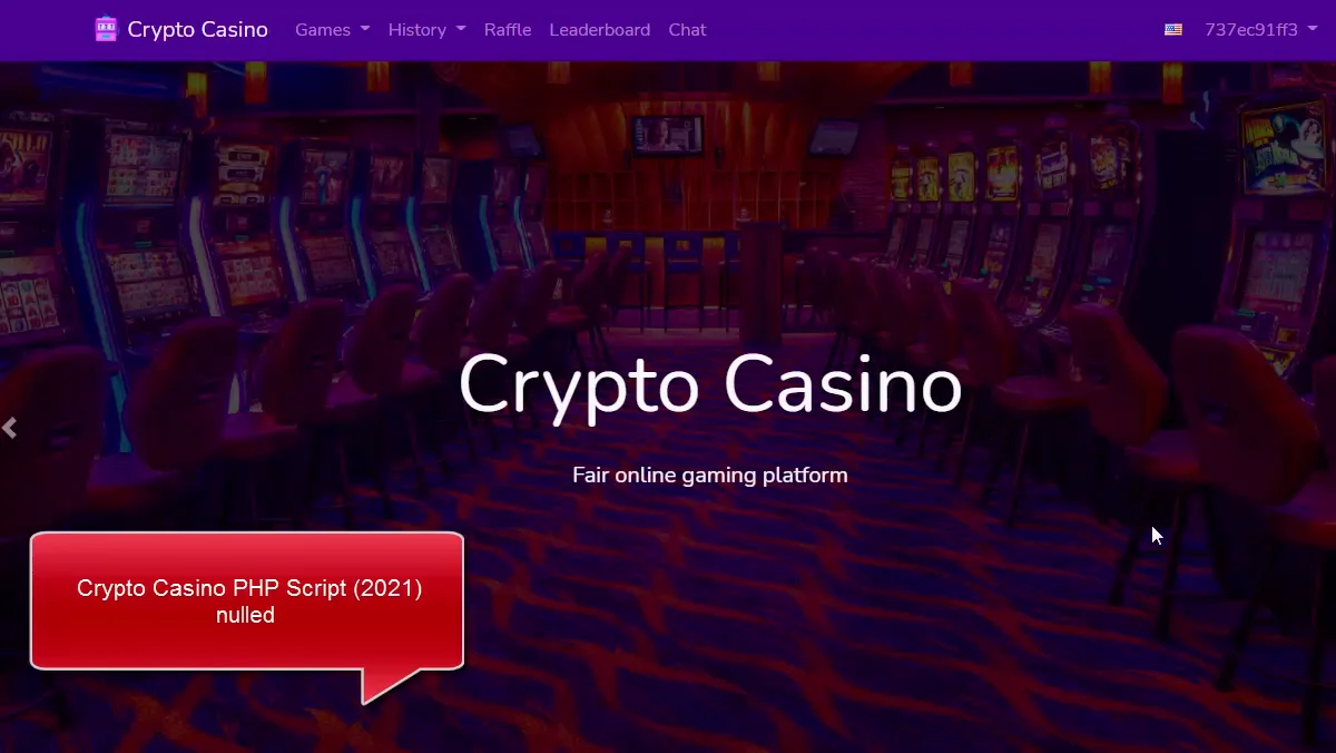 Crypto Casino PHP Script nulled | Gambling Software