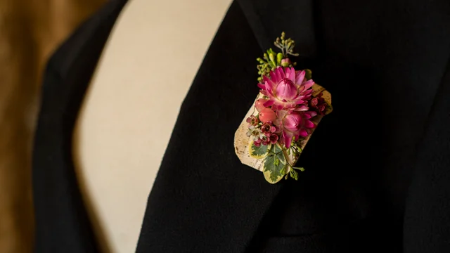 How to Put on a Boutonnière