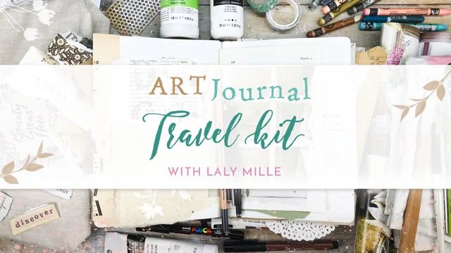 Art Journaling travel kit! — Laly Mille Mixed Media Art