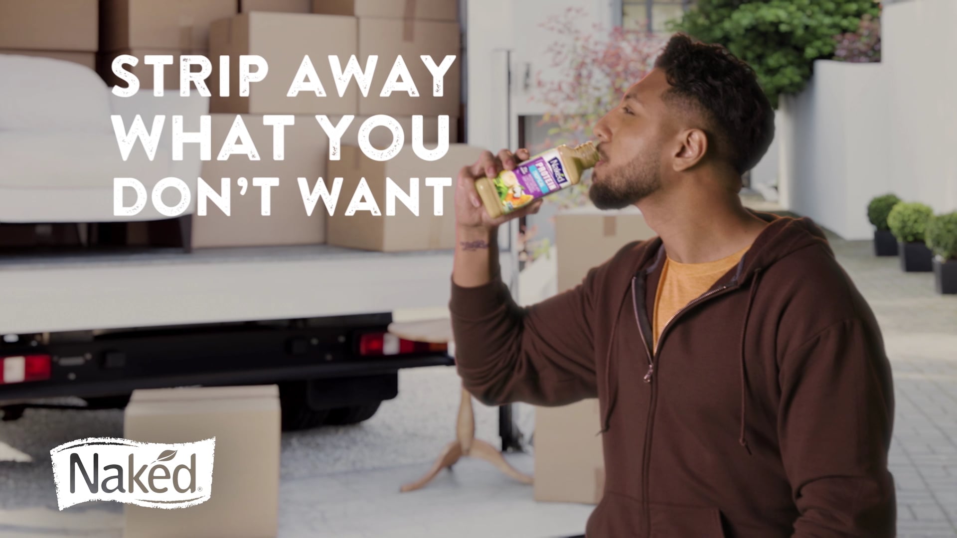 Naked Juice Strip Away Social Spots