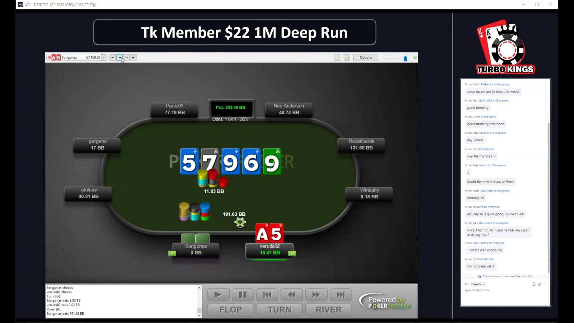 2021_08_06 - Brian - 22$ 1 Milly GTD Student HH Part 2