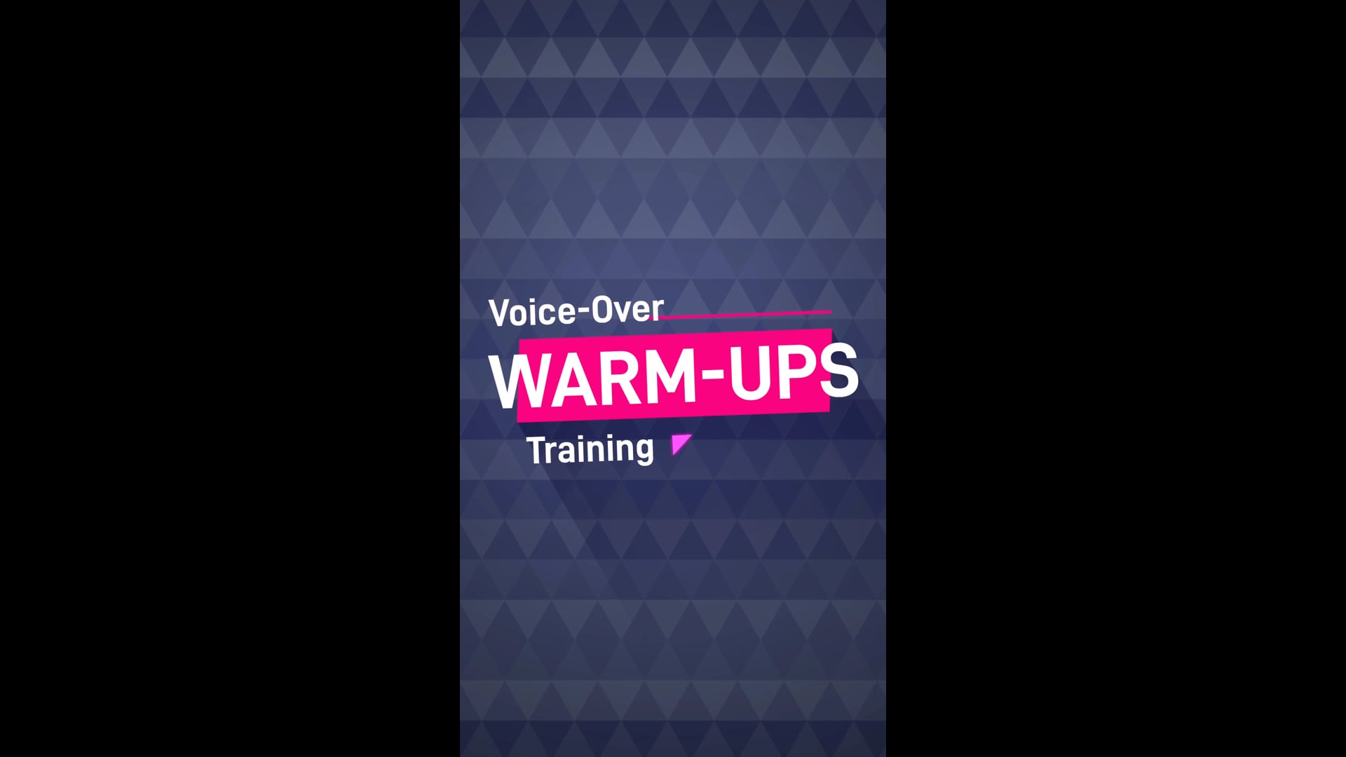 VO 1 Warm-Ups