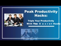 3 - Developing A Productive Mindset