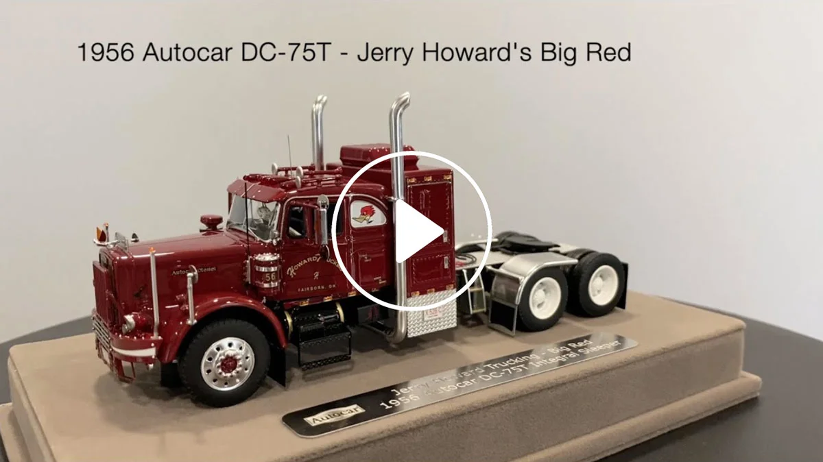 Fire Replicas 1956 Autocar® DC-75T - Jerry Howard's Big Red Scale
