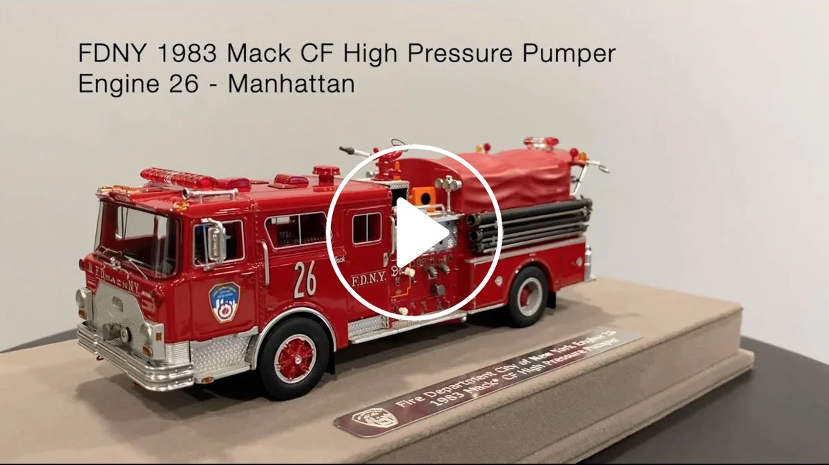 Fire Replicas FDNY 1983 Mack® CF High Pressure Pumper