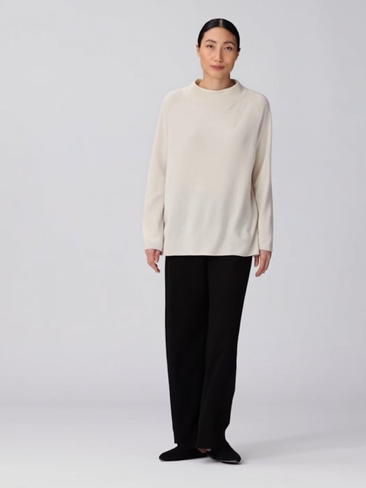 EILEEN-FISHER-PANTS-&-PONCHO-QUINCE-CASHMERE-SWEATER - Cindy