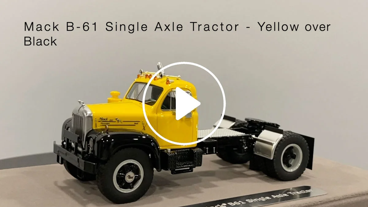 Fire Replicas Mack® B-61 Single Axle Tractor - Yellow over