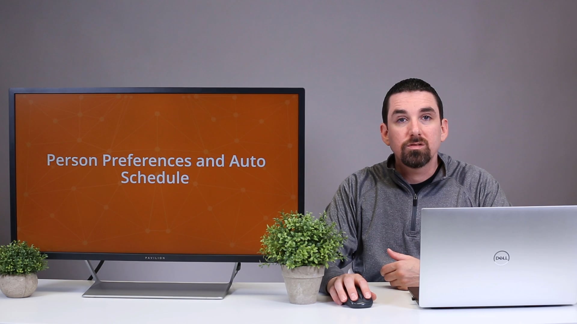 Person Preferences and Auto Schedule v12