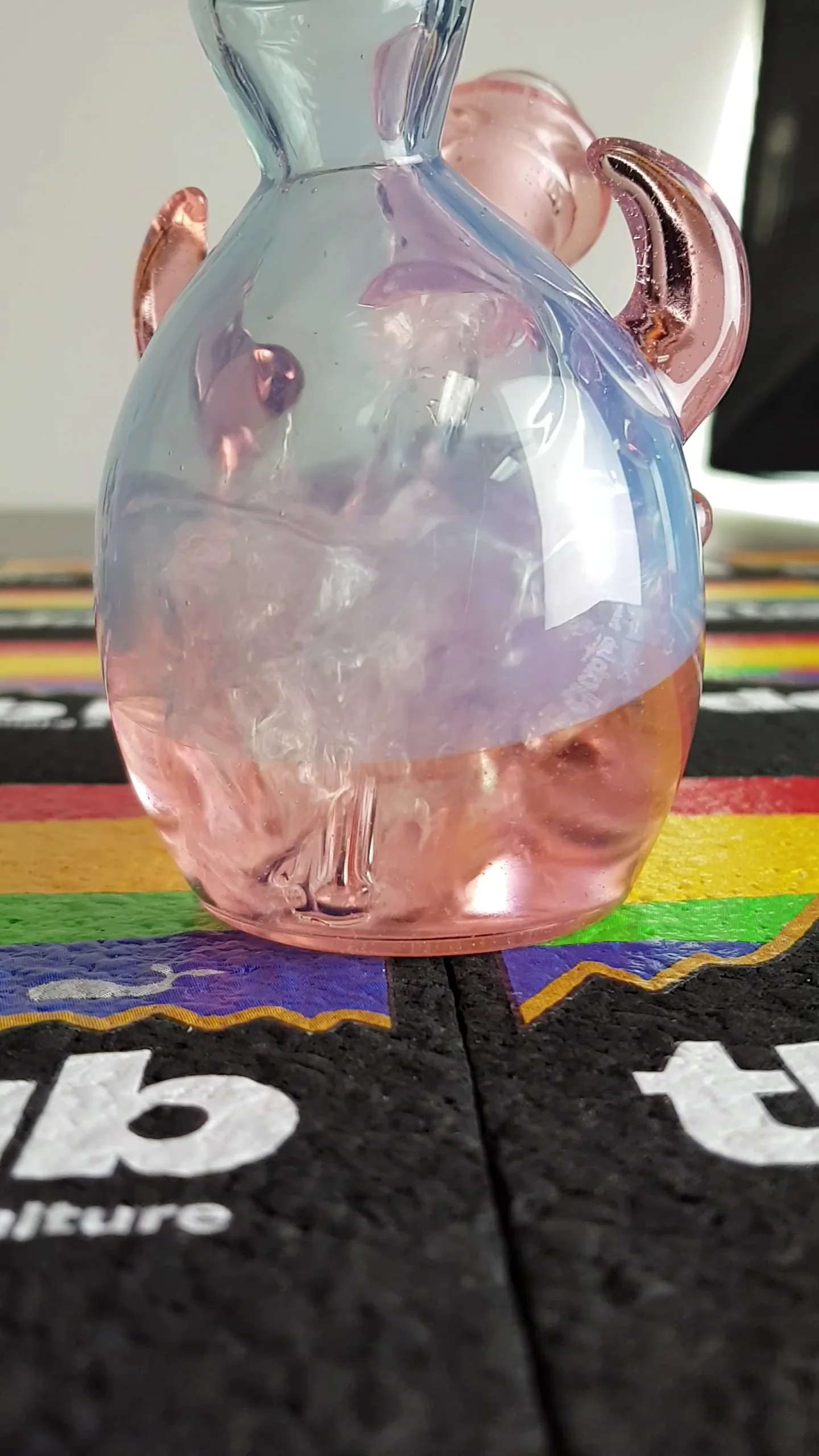 TUSKUM - Glass Skull Dab Rig - Blue Dream / Will Wonka (CFL) - The