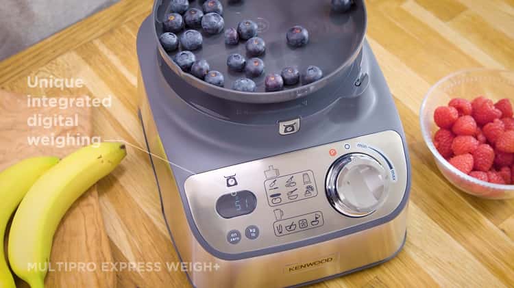 Kenwood MultiPro Express Weigh+ Food Processor FDM71970SS on Vimeo
