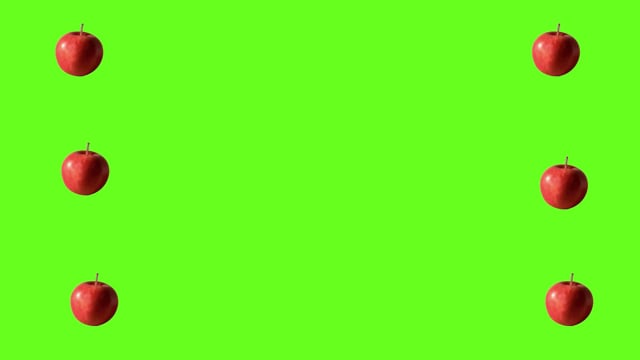 Apple, Green Screen, Chroma. Free Stock Video - Pixabay
