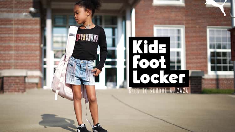 Kids foot sale locker puma