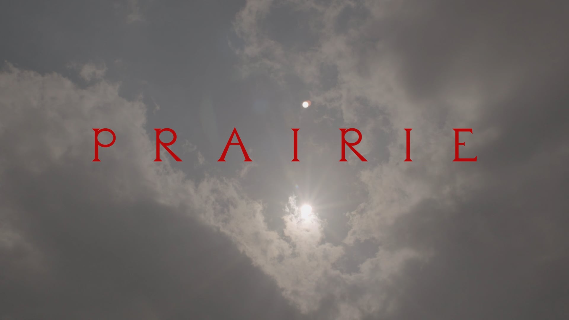 PRAIRIE - A Horror Film