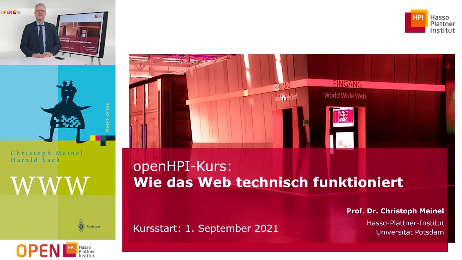 Vorstellung Kurs "Wie das Web technisch funktioniert" und Überblick