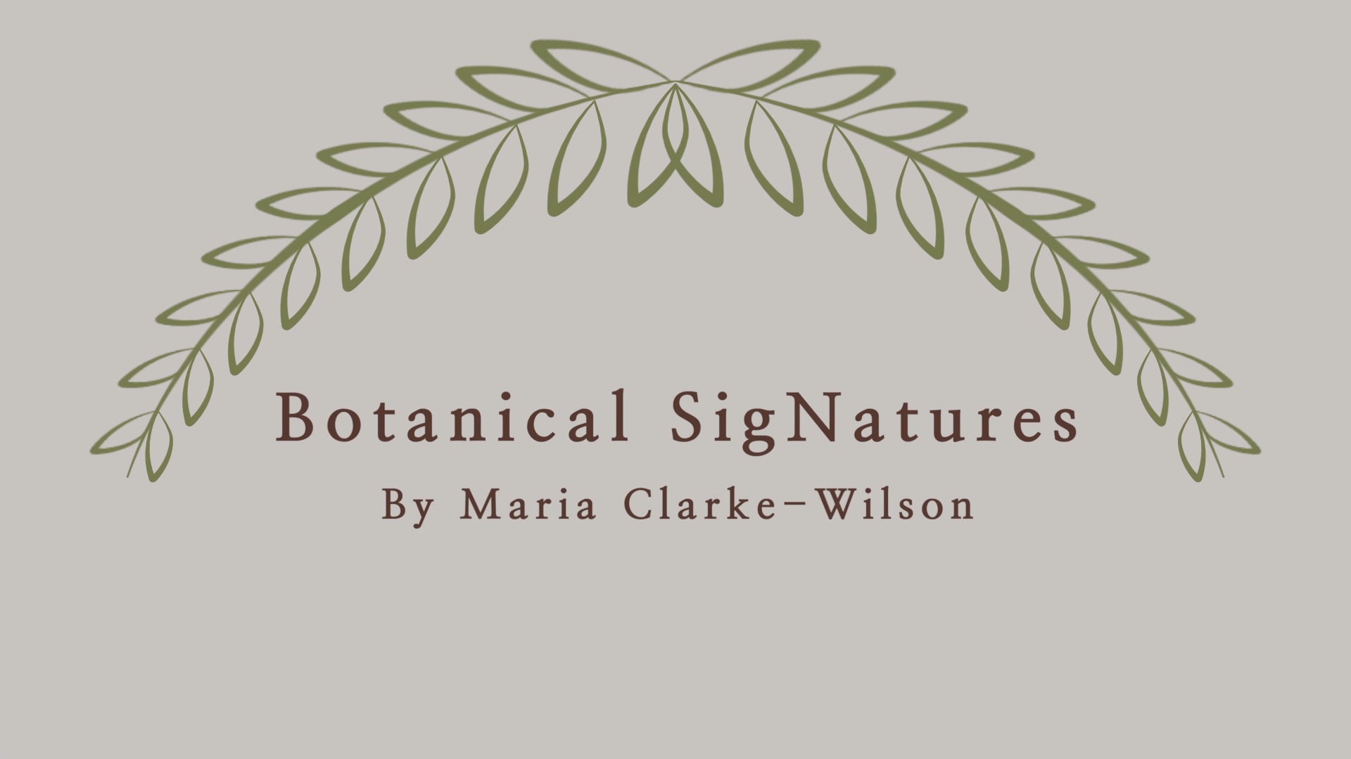 Botanical Being - Botanical SigNatures