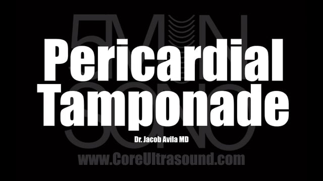 Image of 5 Min Sono – Pericardial Tamponade (2021)