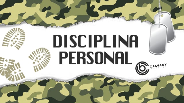 Disciplina Personal