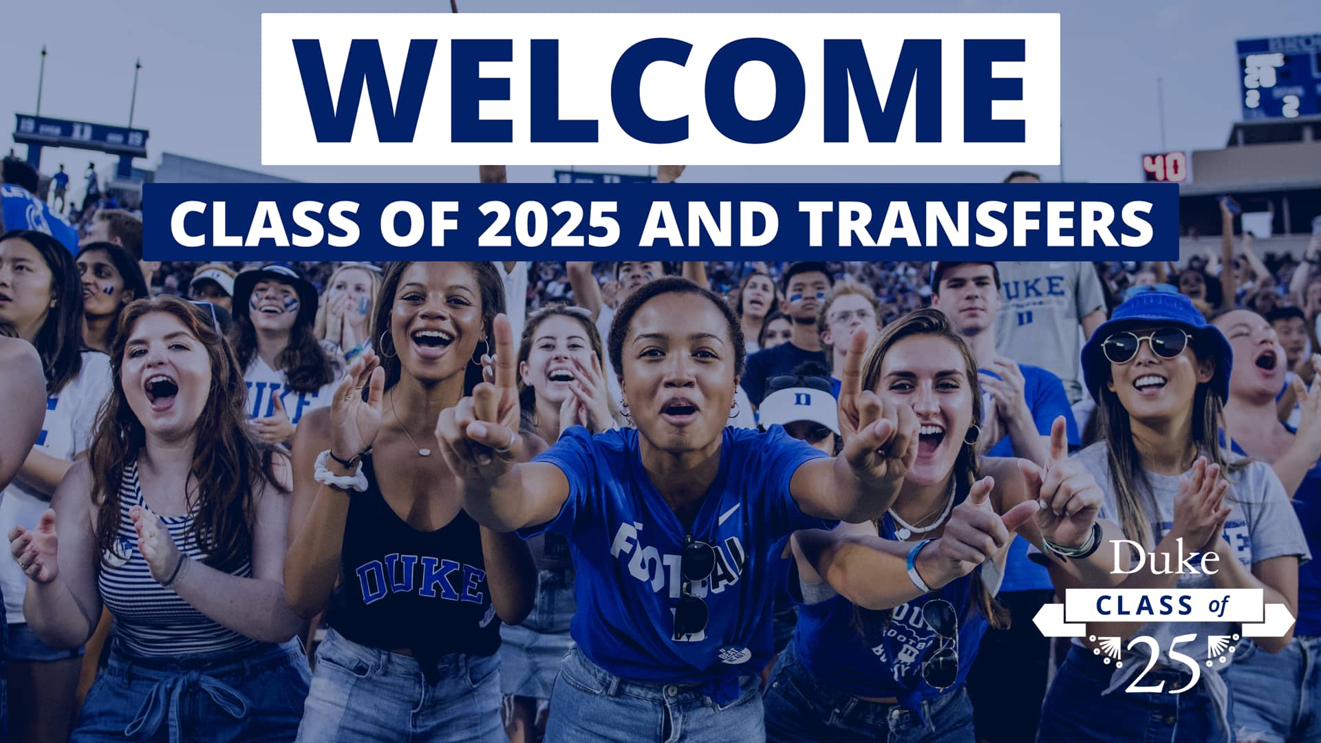 to Duke, Class of 2025 & Transfer Students on Vimeo