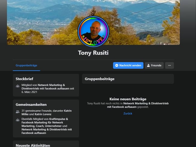 Neue FB Gruppen Funktion: Gespeicherte Antworten