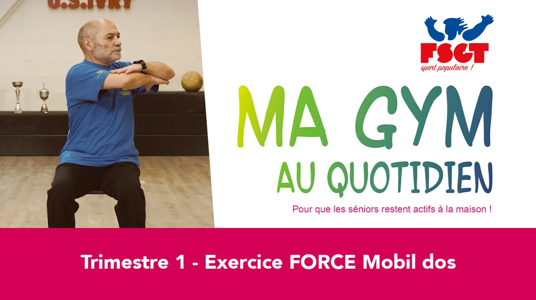 Ma Gym Au Quotidien FSGT - Trimestre 3 - Exercice Seau à riz 