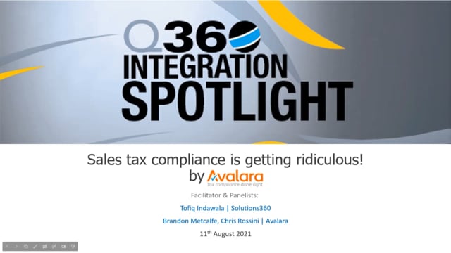 Sales Tax Compliance