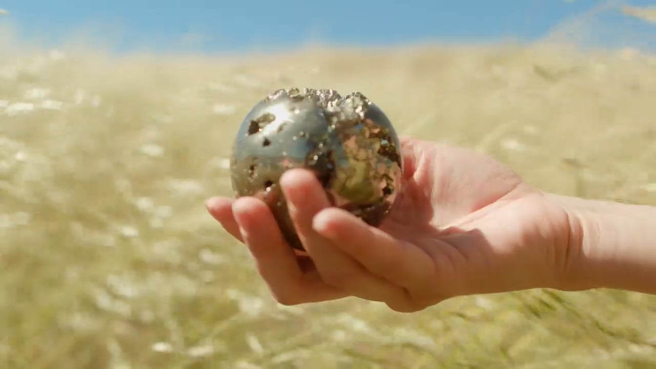 Brittany Roughton sourcing crystals in the field — Crystals.com founder film