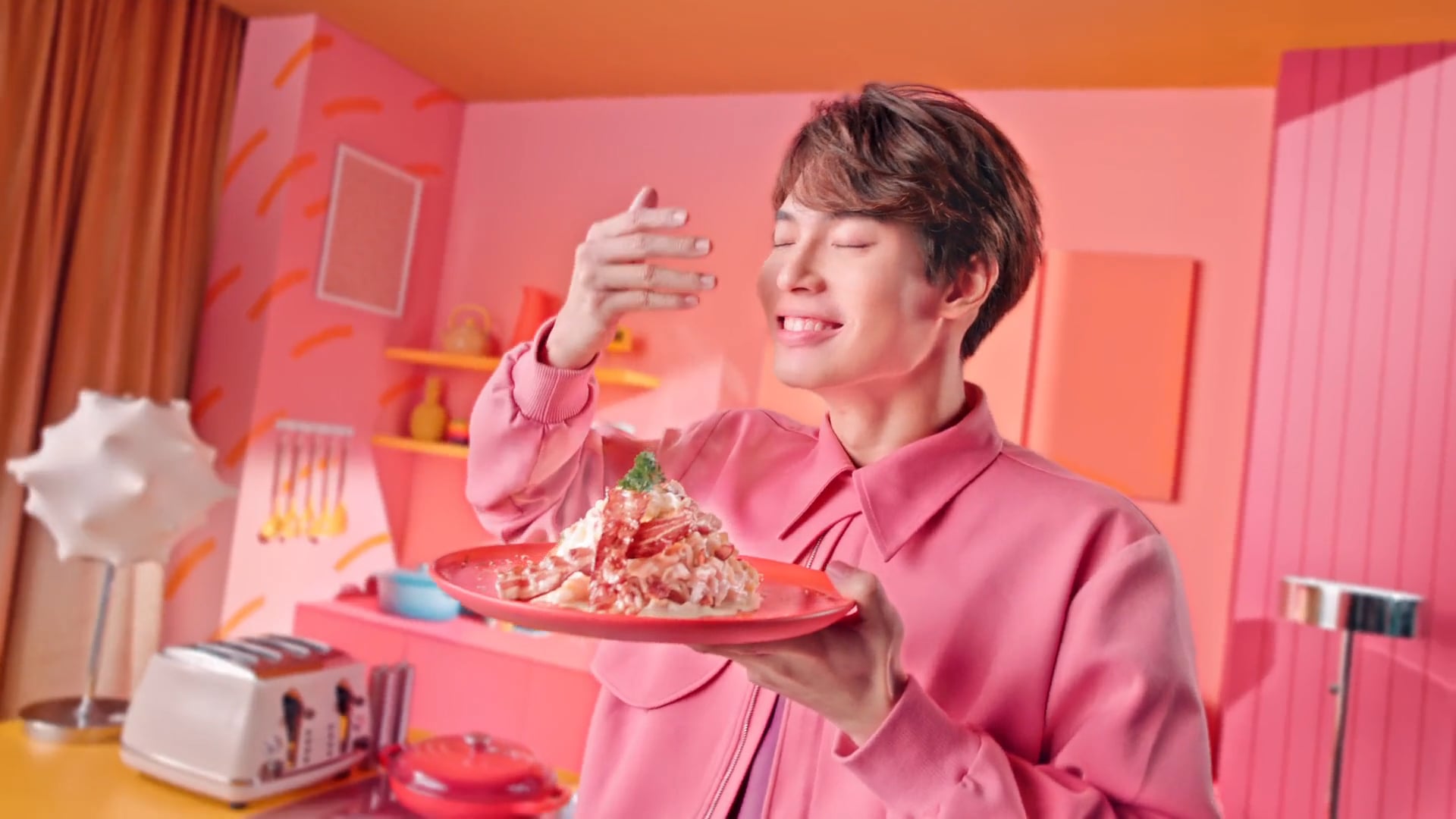 MAMA OK Cabonara Bacon