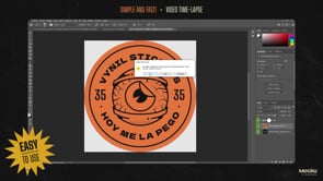 Vinyl stickers mockups, a Stationery Template by Mocku (Thumbnail 13 of 13)