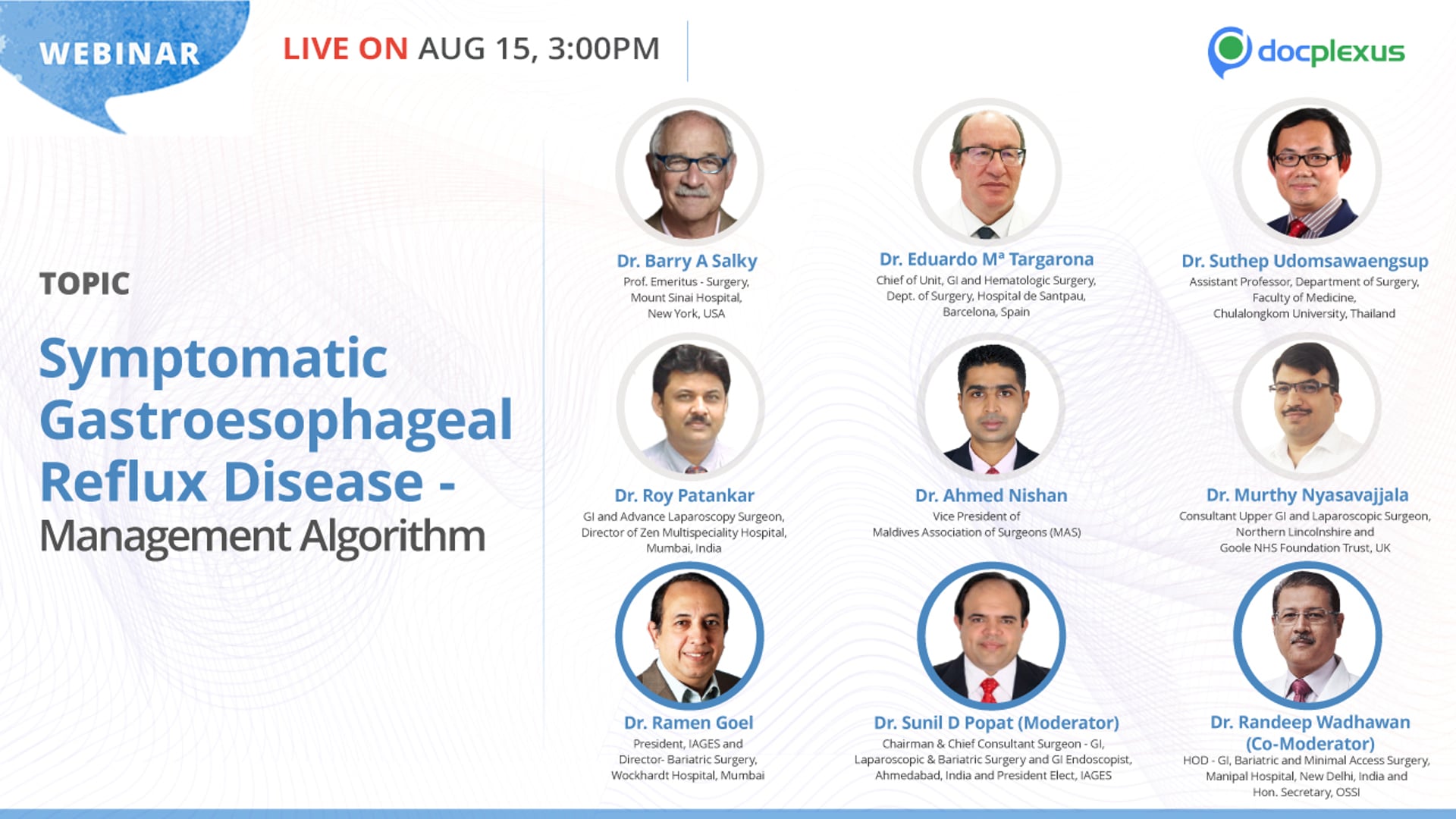 Symptomatic GERD Management Algorithm