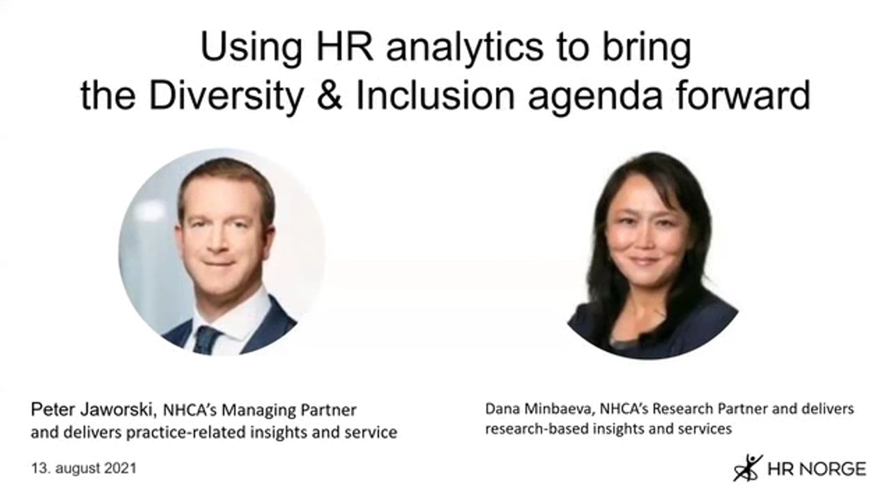 Using HR analytics to bring the Diversity & Inclusion agenda forward