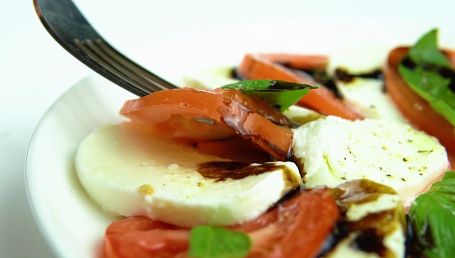 Traditional Italian Caprese Salad