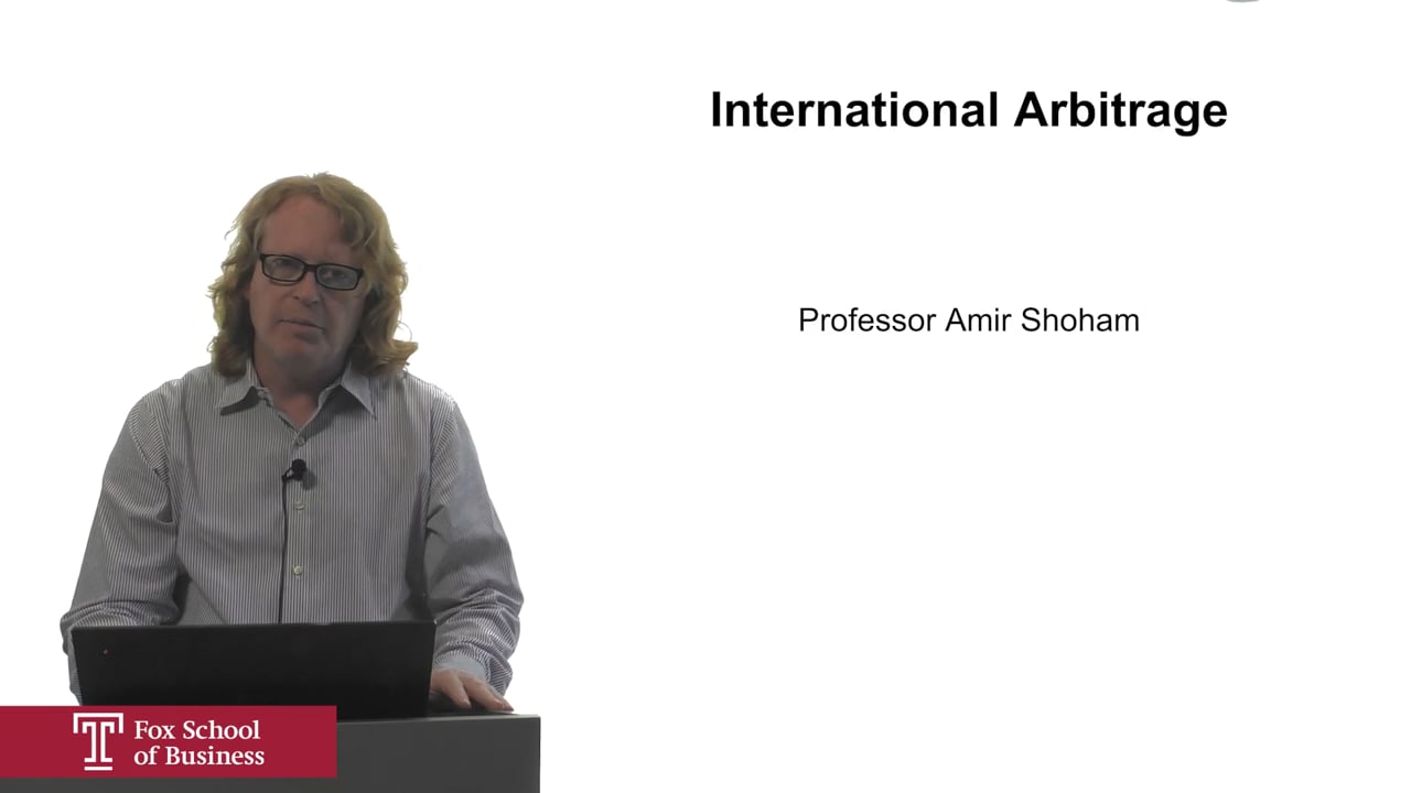 International Arbitrage