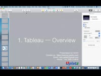 Tableau overview