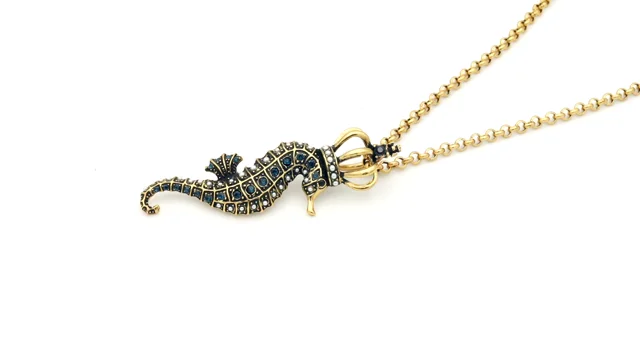 Supreme seahorse cheap chain