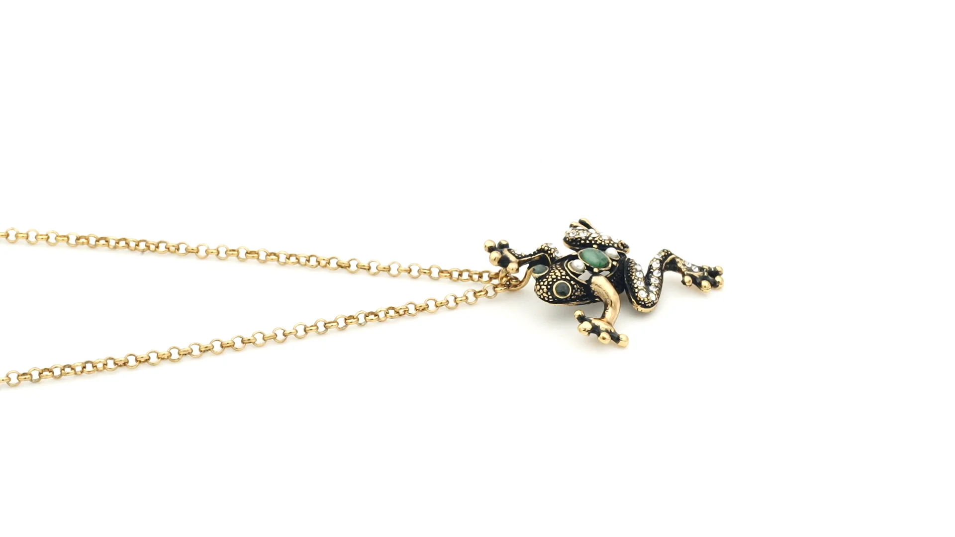 WINNICACA Frog Gifts - Collana con ciondolo a forma di rana in argento Sterling S925, per ragazze, compleanno, Natale, Argento sterling
