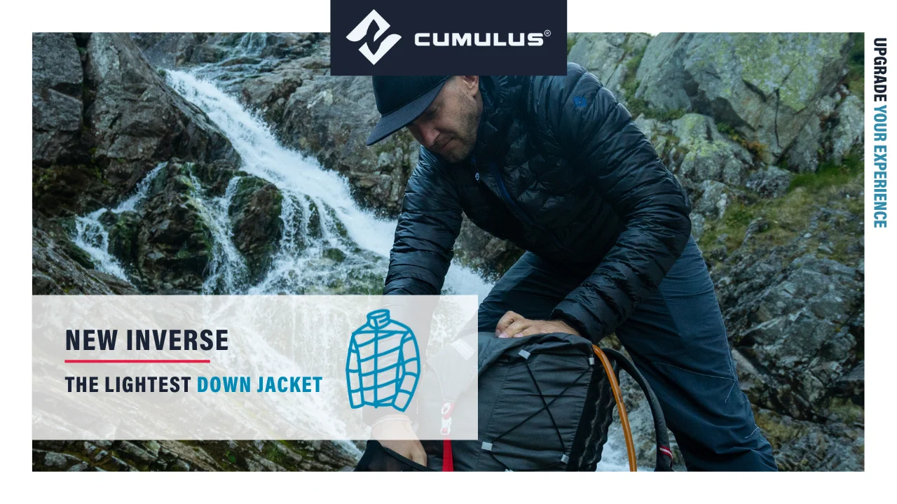 Inverse men down jacket Cumulus® outdoor Inverse men down jacket Cumulus® outdoor
