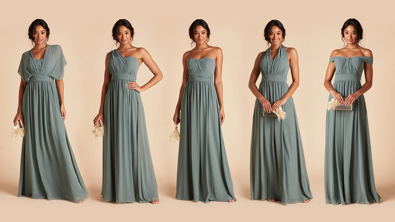 Bridesmaid dresses that can be worn different on sale ways