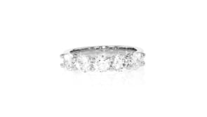 2.00 ct. t.w. Diamond Five-Stone Ring in 14kt White Gold