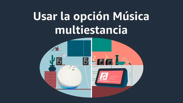 Usar la opcion Musica multiestancia