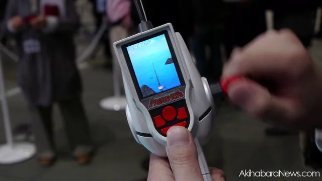 Handheld Game AR Fishing Reel Simulator
